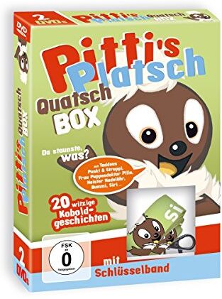 Various - Pitti's Platsch Quatsch Box (mit Schlüsselband) [2 DVDs] - Preis vom 27.09.2026 03:53:48 h