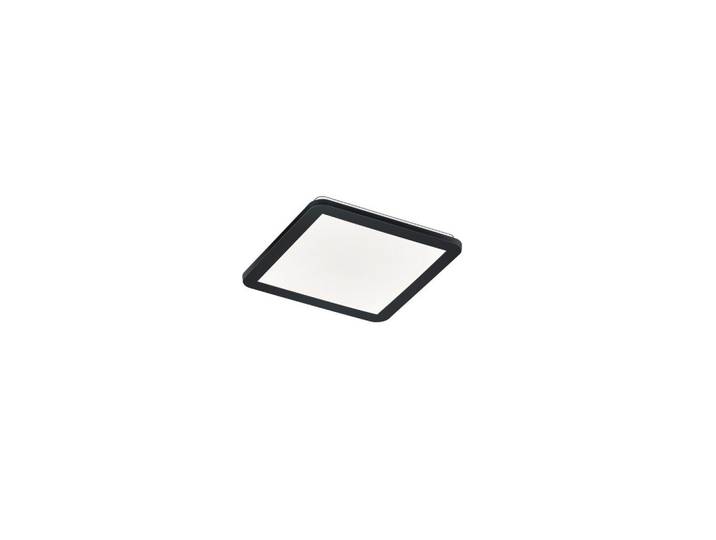 Led-Deckenleuchte Camillus, Schwarz, Weiß, Kunststoff, 30x3x30 cm, Lampen & Leuchten, LED Beleuchtung, LED-Deckenleuchten
