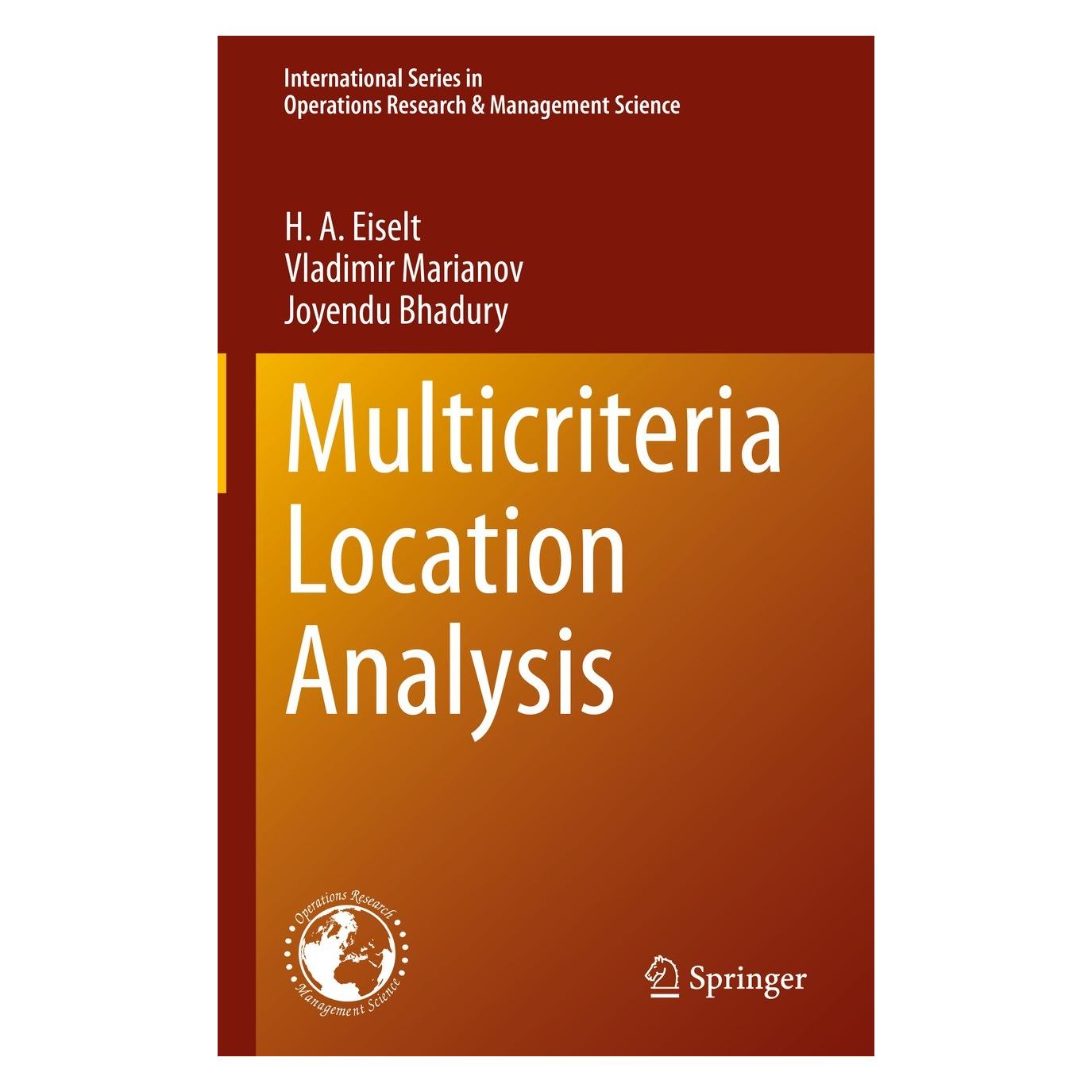Springer Multicriteria Location Analysis (9783031238758)