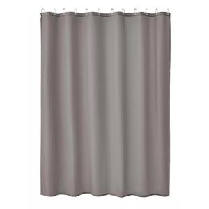 Kleine-Wolke Duschvorhang Textil Kito, 120 x 200 cm, wasserabweisend, waschbar, aus Polyester, schiefer