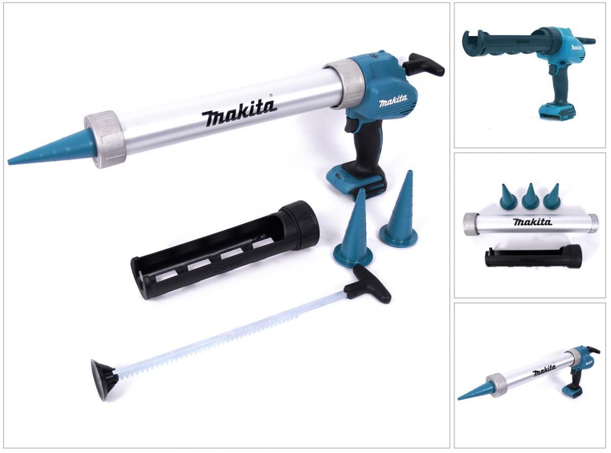 Makita DCG 180 ZX accu patroonpistool 18 V voor 300 / 600 ml solo