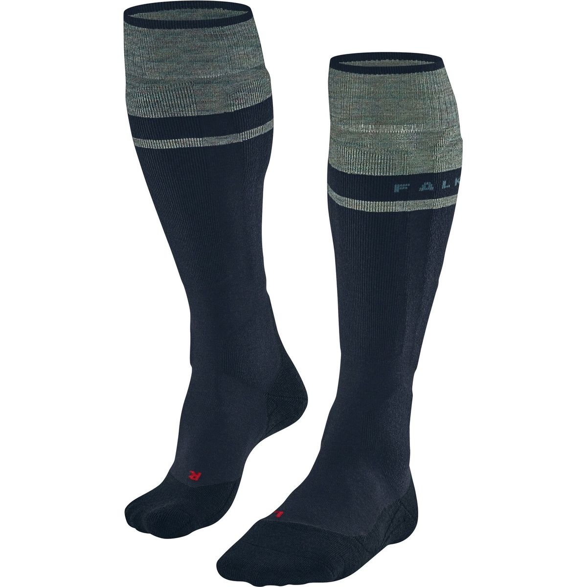 Falke SK2 Intermediate Herren Skiing Kniestrümpfe space blue (6116) 49-50 76111-6116-49-50