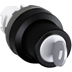 ABB M3SSK3-104 Schlüsselwahlschalter 3 Positionen, tastend, zufällige Schlüsselcodes, Rückzug 1SFA611285R1004 M3SSK3104
