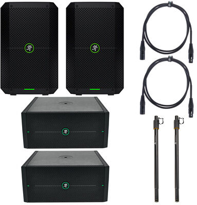 Mackie Thump Go Power Bundle Noir
