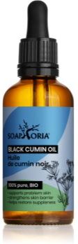 Soaphoria Organic Black Cumin Oil óleo de cominho preto para pele problemática, acne 50 ml. Organic Black Cumin Oil