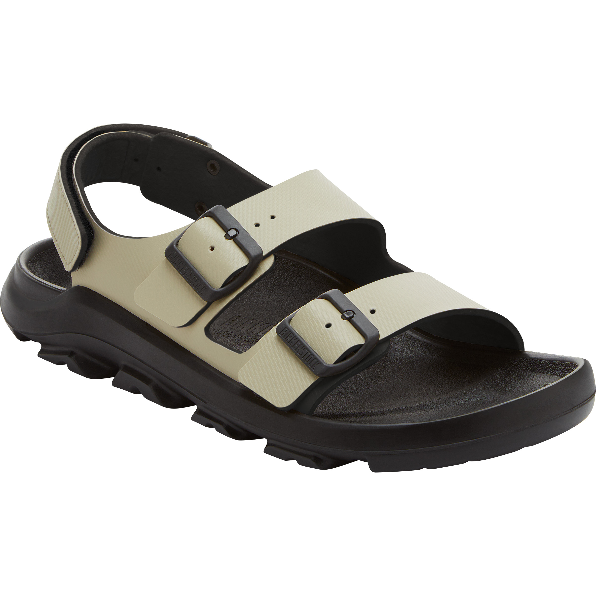 Birkenstock Mogami Terra BF Sandale Damen Sandalen beige Größe 37 Lifestyle