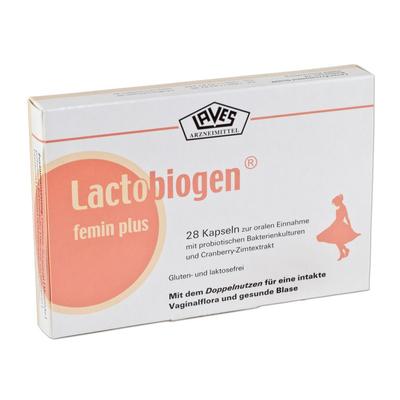 Lactobiogen femin plus Kapseln 28 St