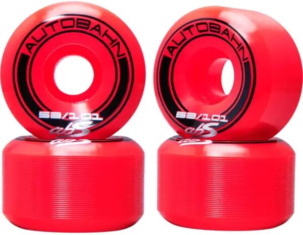 Skateboard Rollen Autobahn GT1 Wide Body 101A 4 Stk. (53mm - Rot)
