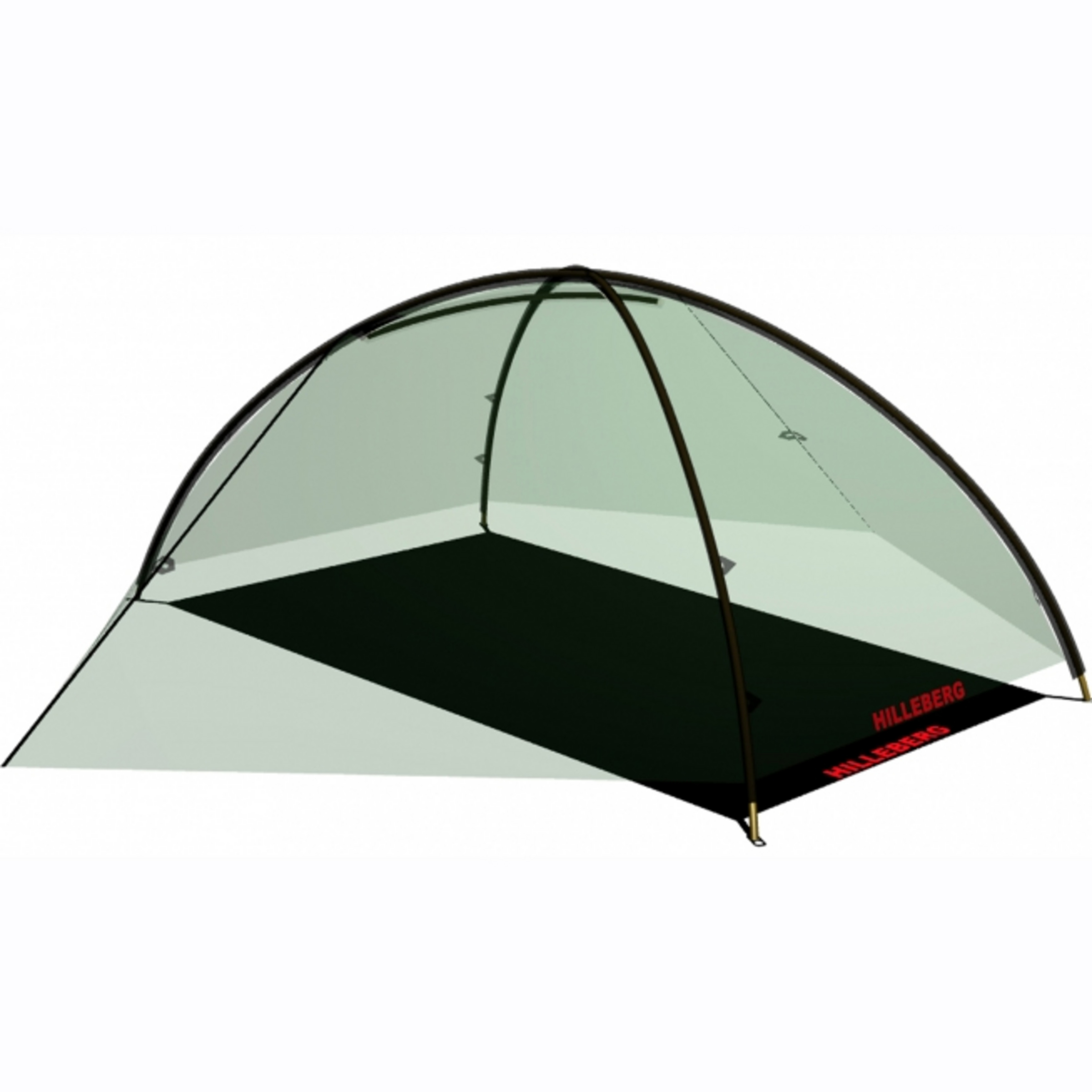Hilleberg Rogen 2 Zeltunterlage Zeltunterlagen schwarz Trekking