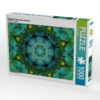CALVENDO Puzzle Mitgefühl Chakra des Herzens | 1000 Teile Lege-Größe 64x48cm Foto-Puzzle für glückliche Stunden