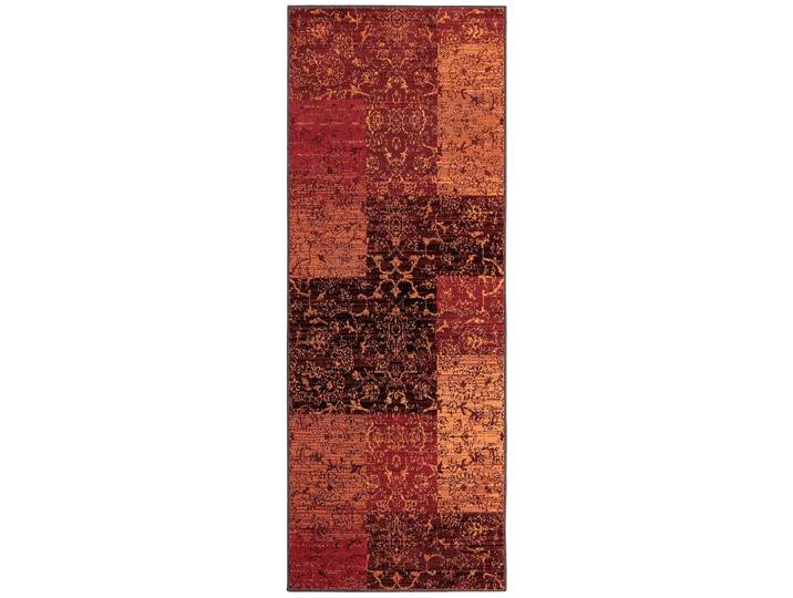 Läufer GOODPRODUCT Bennet Gr. 11, orange (terra), B:70cm H:7mm L:230cm, Kunstfaser, Teppiche, Läufer, Vintage Design, flacher Läufer, Brücke, Kurzflor, elegant
