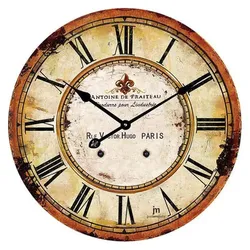 LoWell, Wanduhr, Wall clock 14862