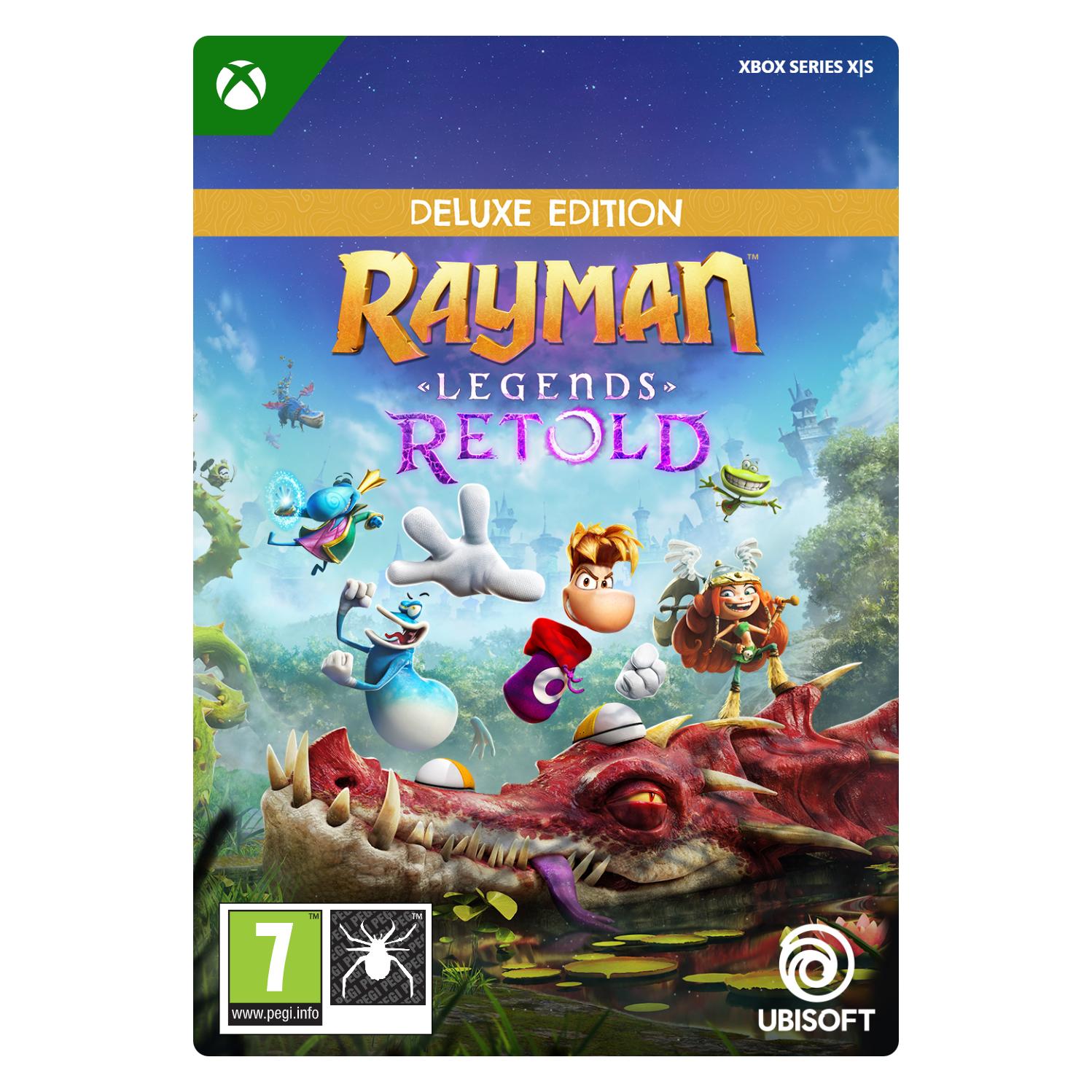 Microsoft Xbox Rayman Legends Retold Deluxe Edition Download Code (Xbox Series X) (EP2-68194)