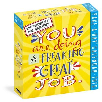 You Are Doing a Freaking Great Job Page-A-Day(r) Calendar 2026