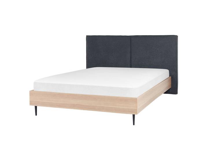 BETT 160/200cm Dunkelgrau Izernore