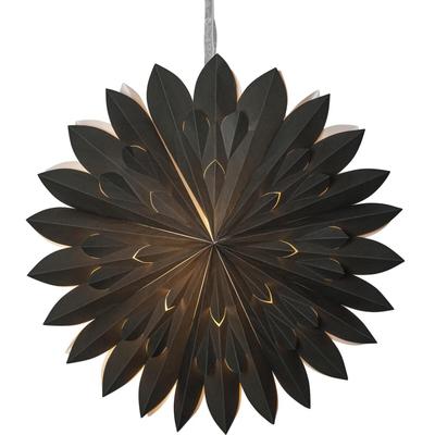 MARELIDA Papierstern Weihnachtsstern Faltstern Dekostern D: 60cm Fensterschmuck grün