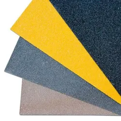 Antirutschplatte GFK, medium, grau, 750 x 1000 mm