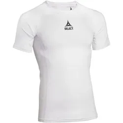 SELECT Herren Unterhemd Funktionsshirt kurz, Größe S in Weiß Weiß