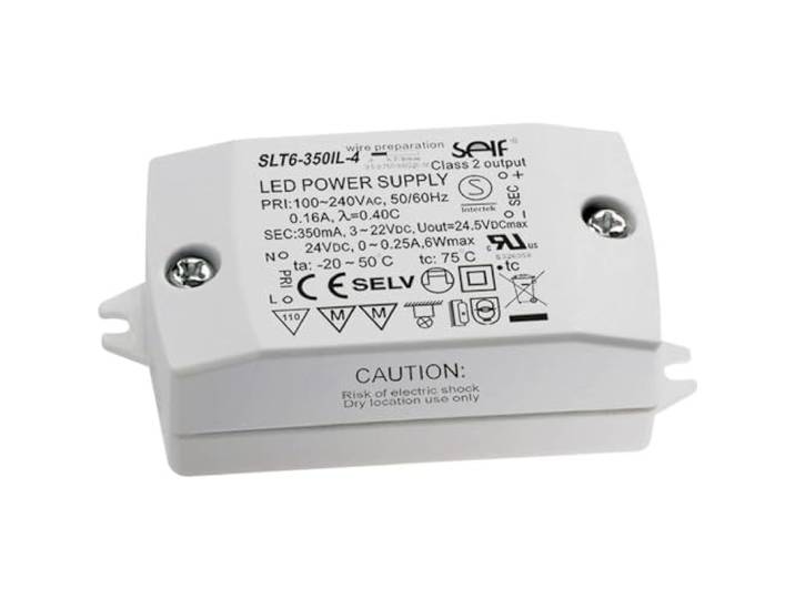 Self Electronics SLT6-500IL-4 LED-driver constante stroom 6 W 500 mA 3-12 V/DC montage op ontvlambaar