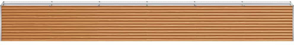 Ebern Designs Outdoor Raised Garden Bed Light Brown 68cm H x 582cm W x 50cm D
