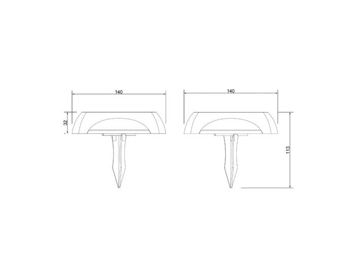 Globo LED-Solarleuchte 36505, Erdspieß, Wandleuchte, schwarz, Alu 36505, schwarz, Aluminium