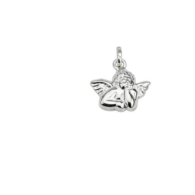 Kettenanhänger FIRETTI "Schmuck Geschenk Silber 925 Halsschmuck Anhänger Engel", silber (silberfarben), Schmuckanhänger, Damen, Silber 925 (Sterlingsilber), 0,97 g, Kettenanhänger