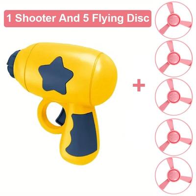 Multisell Products Hub Interactive Flying Disc Toy For Cats   Mini Launching Pet Training Toy For Kitten Games yellow