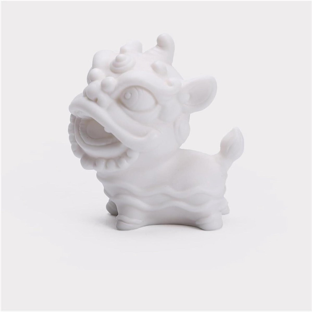 Kleine Leeuw Beeldje - Keramiek Miniatuur Decoratie - Breedte: 9 cm