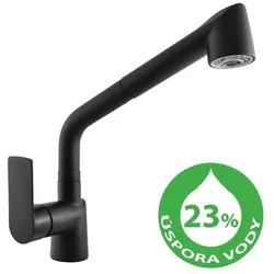 RAV SLEZÁK Vltava Küchenarmatur Schwarz VTE411.0CMAT