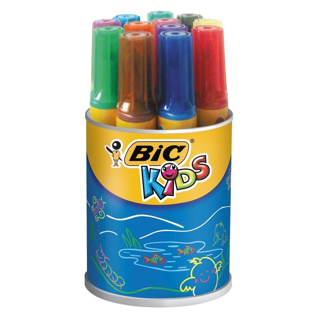 Bic Decoralo Jumbo Markers (12x) (37594)