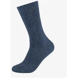 camano Soft Baumwoll Crew Socken Herren 5700 - jeans melange 41-46
