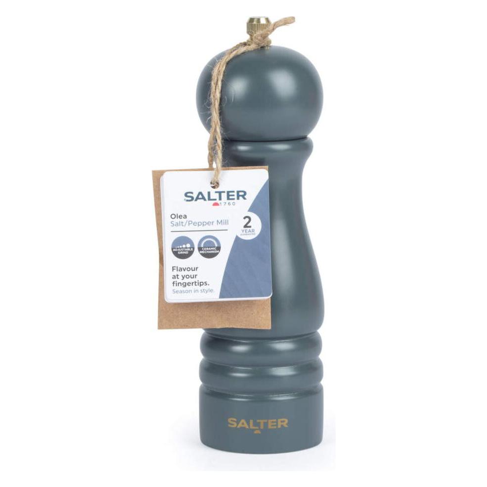 Salter BW120291GEU7 Olea Salt & Pepper Mill Grey (Pfeffer, Salz) (BW120291GEU7)
