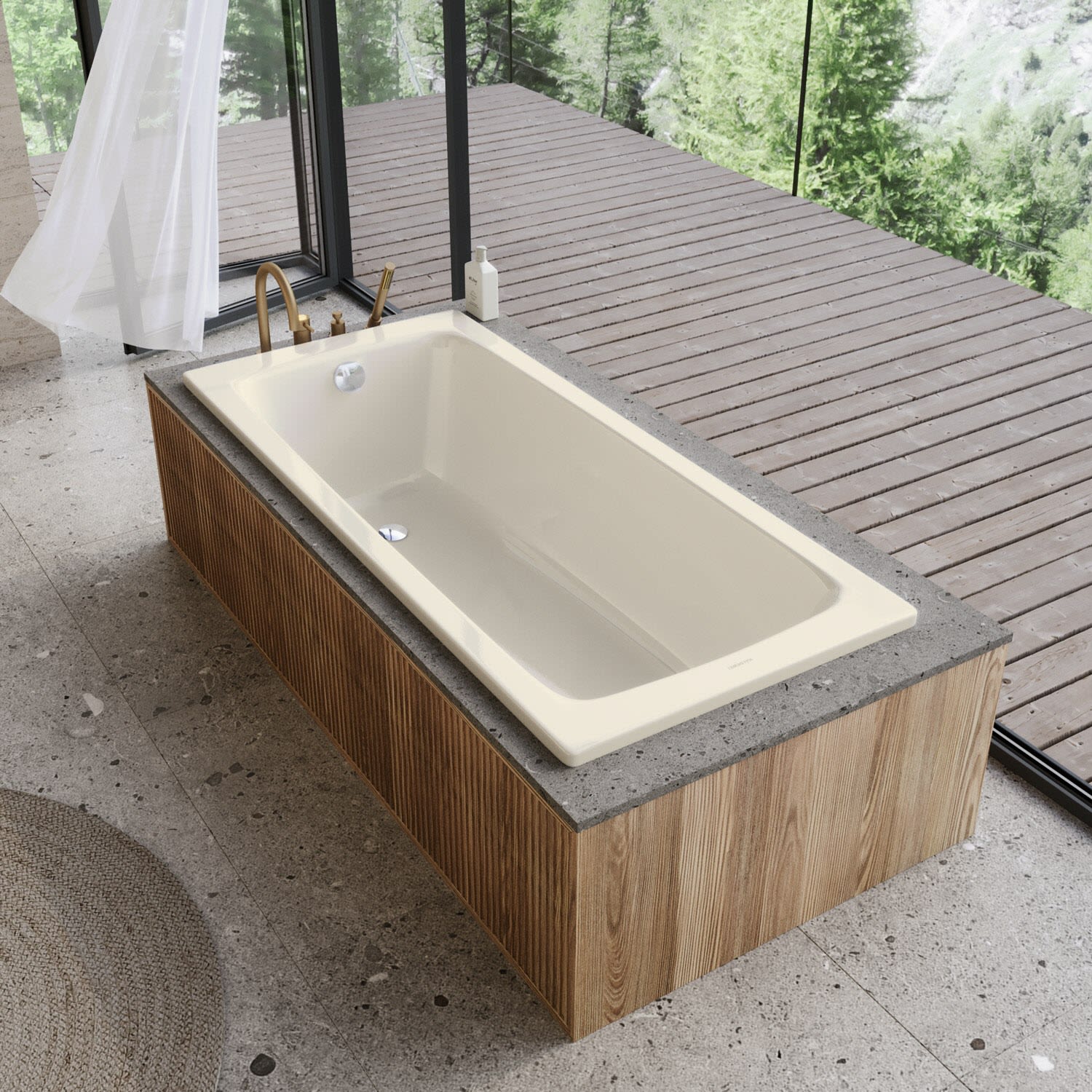 Kaldewei CAYONO STAR Mod. 753 Badewanne 150 x 70 cm, mit Grifflöcher