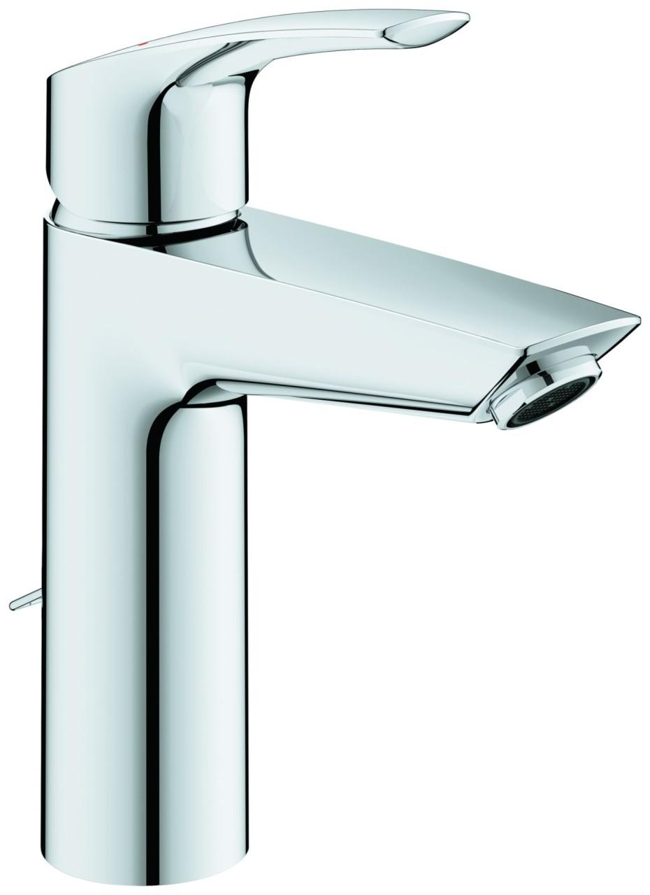 GROHE Waschtischarmatur Eurosmart M-Size versenkbare Kette chrom, 23323003 23323003
