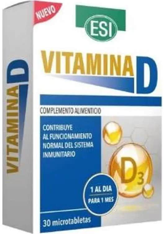 ESI Vitamina D 30 Tabletas