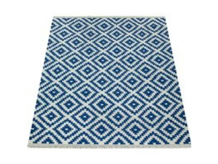 Tapis en laine Kenolia bleu 80x150 cm