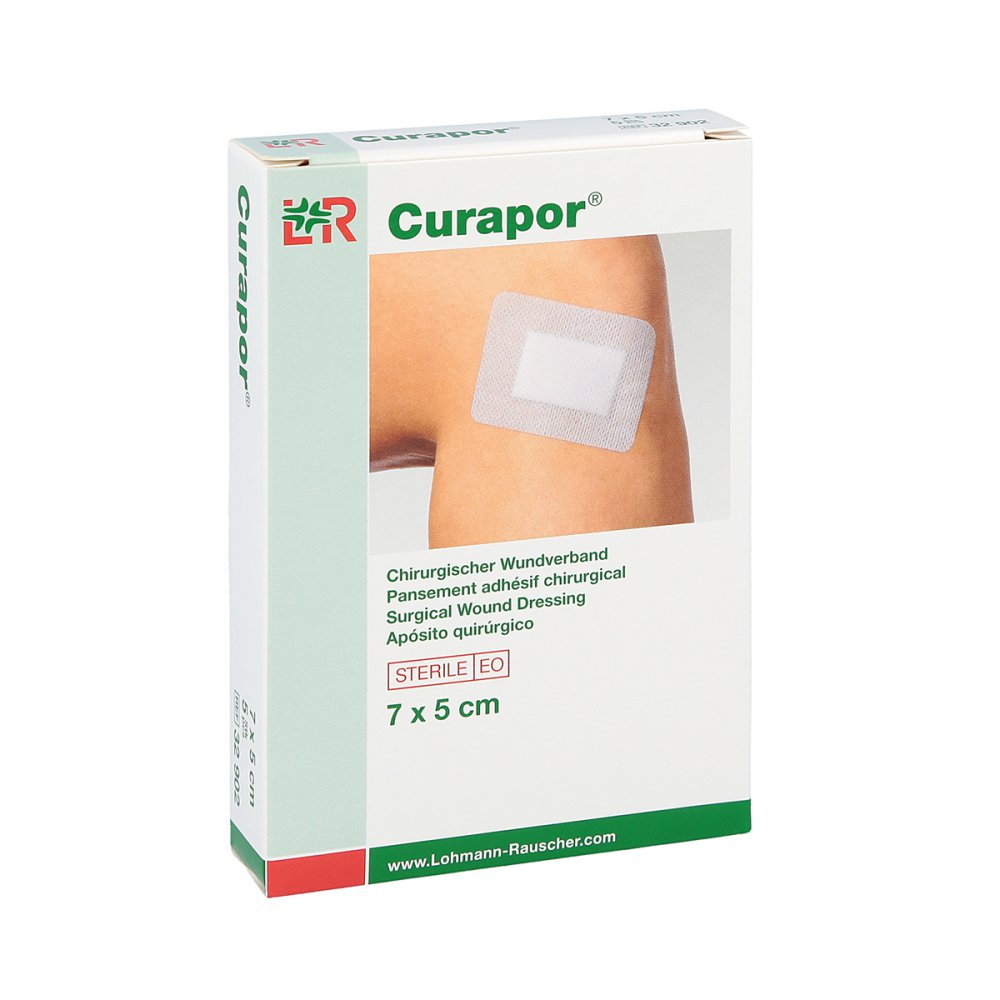Lohmann & Rauscher GmbH & Co.KG Curapor Wundverband steril chirurgisch 5x7 cm 10756905