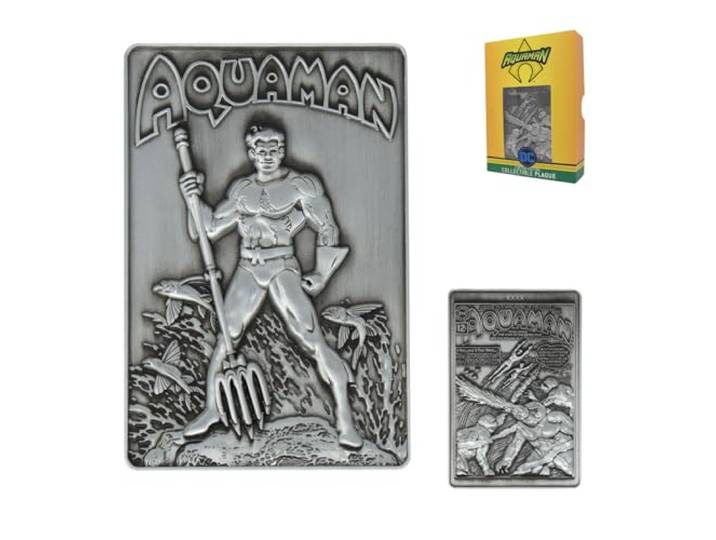 FaNaTtik DC Comics Collectible Plaque Aquaman Limited Edition