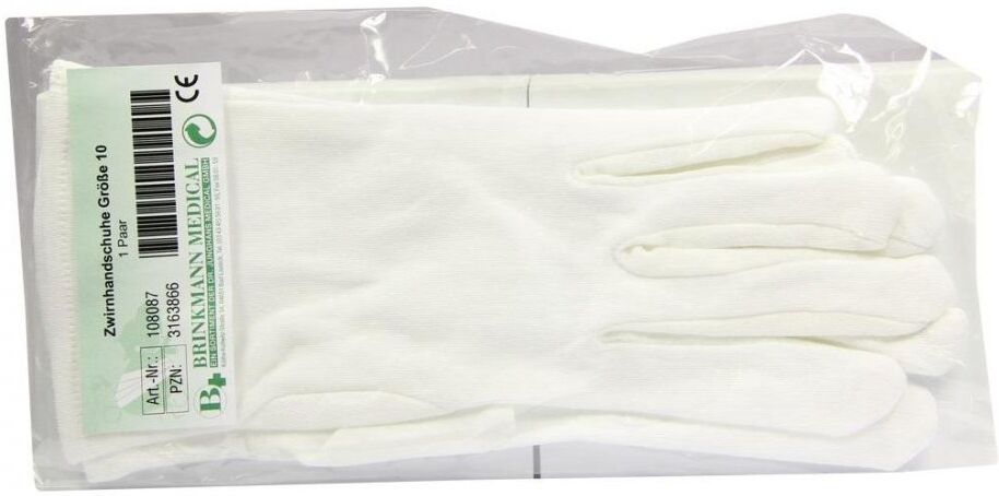 Brinkmann Handschuhe Zwirn Bw Größe 10 weiss 2stk