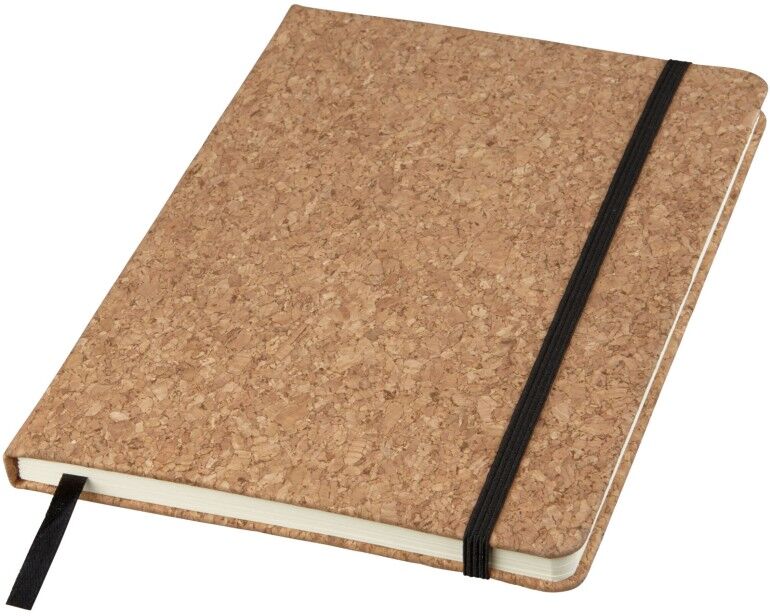 Carnet de notes A5 publicitaire en liège Napa naturel