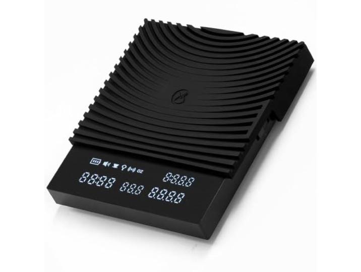 TIMEMORE Black Mirror Basic 3 Kaffeewaage mit Timer – ultradünne digitale Küchenwaage, 0,1 g Präzision für Espresso, Übergießen, Backen und Kochen (Basic 3)