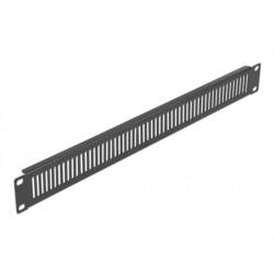 Delock 66670 19 Zoll Netzwerkschrank-Blindabdeckung 1 HE Schwarz