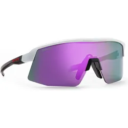 Demon, Unisex, Sportbrille, Roubaix (MAT WHITE PURPLE), Violett