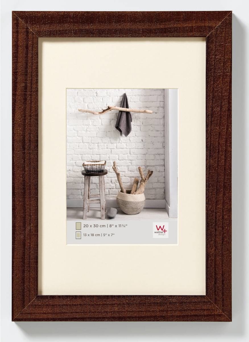 Walther Home Houten fotolijst - Walnoot - 10x15 cm