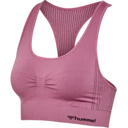 HUMMEL hmlMT SHAPING SEAMLESS SPORTS TOP heather rose XS