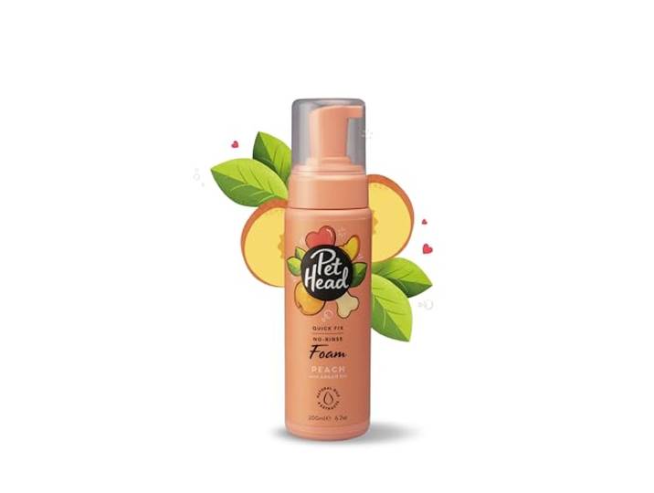 Pet Head Quick Fix Schuim Hondenshampoo Perzikgeur 200 ml