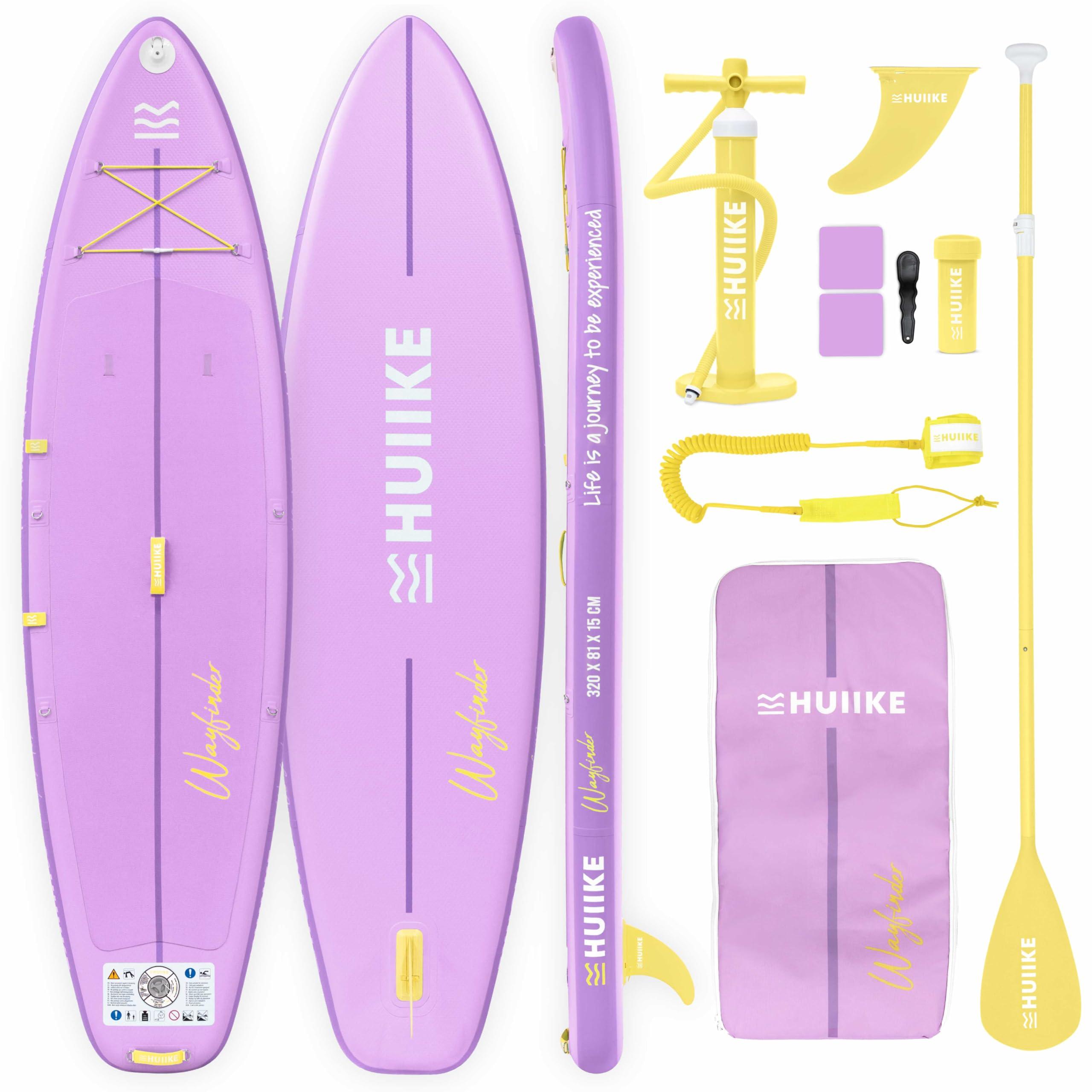 Aufblasbares SUP-Board 10'6" Wayfinder in Lilafarbe - für Touren - 320 cm Länge