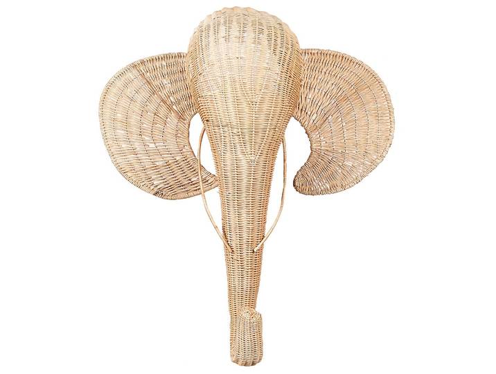 WANDDEKORATION Rattan natürlich Gruney