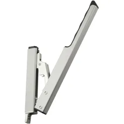 Hautau, Zubehör Türbeschlag, Handhebel FL 190, Hub 58 mm, silber eloxiert, 1 Stk