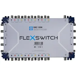 WISI DXC1308 FLEXSWITCH Multischalter 13 in 8, Kaskade 76885 DXC 1308